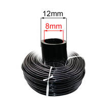 8/12mm Watering Hose Dropper hose Garden Drip Pipe PVC Hose Irrigation System Watering Systems for Greenhouses Black capillary 2024 - buy cheap