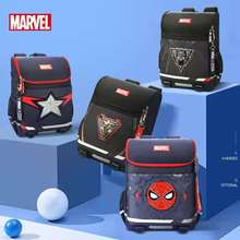 Disney-mochilas escolares de Marvel para niños, Mochila de estudiante primario, bolso de hombro de capitán hombre araña América, 2021 2024 - compra barato