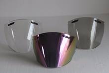 Motorcycle Half Helmet Visor Fitting For Arai Motorbike Helmets Lens Transparent Black Rainbow Color choose 2024 - buy cheap
