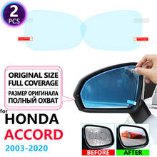 Full Cover Anti Fog Film Rainproof Rearview Mirror for Honda Accord 7 8 9 10 2003~2020 Car Films Accessories 2008 2010 2018 2019 2024 - buy cheap