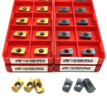 APMT1135 DP5420 carbide inserts Indexable tool high quality turning insert metal lathe tools Milling 2024 - buy cheap