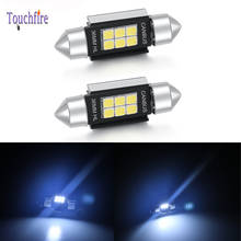 1pcs 6500K Cold Cool white 31 36 39 41 C5W C10W Festoon 3030 8SMD LED Reading Interior Dome License Plate Door Light Car Bulb 2024 - buy cheap