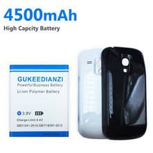 4500 мАч высоко Замена батареи мобильного телефона EB425161LU для Samsung GALAXY S3 мини I8190 I8190N + бесплатная крышка батарейного отсека чехол 2024 - купить недорого