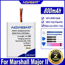 HSABAT-batería VDL603040 de 800mAh, pila para Marshall Major II, Major II, Major III, Major III , MID 2024 - compra barato