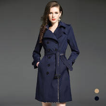 Trench Feminino Casaco Coat For Women Clothes Long Coats Ladies 2020 New Arrival Fashion High Quality Abrigo Mujer KJ123 s 2024 - buy cheap