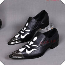 Casual bella sapatos masculinos de festa, modelo clássico, em couro legítimo, tamanho grande, estampa 2024 - compre barato