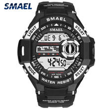 SMAEL-reloj Digital de lujo para hombre, cronógrafo militar, LED, informal, deportivo, a la moda 2024 - compra barato