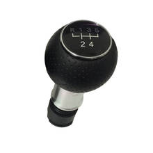 Manopla de câmbio para autos, alavanca para engrenagem de 5/6 velocidades, plástico ou couro, para seat ibiza 1996, 1997, 1998, 1999, 2000, 2001 2024 - compre barato