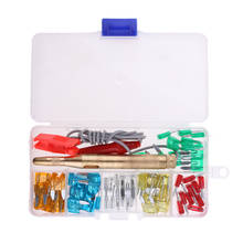 60 Pieces Replacement 5-30A Car Truck Mini Blade Style Fuses & Circuit Tester Pen 2024 - buy cheap