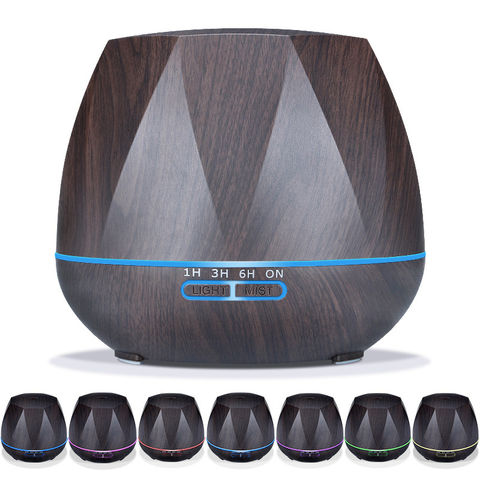 500ML Air Humidifier Ultrasonic Aroma Diffuser Essential Oil Diffuser Household Steaming Face Instrument Cool Mist Maker Fogger 2022 - купить недорого