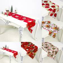 Toalha de mesa decorativa 2020 algodão, toalha de mesa decorativa criativa de natal para casa 2024 - compre barato