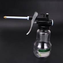 350ml Hardware Tool Transparent Oil Can Anti-Blocking Net Plastic Hose Refueling Pot High Pressure Oiler Oil Gun 2024 - buy cheap