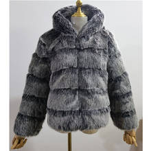 Fur Coat Women's Coat Faux Fur Coat Plush Fur Coat Casual Women's Fur Coat Overcoat Female Women's Winter Jacket Solid Fashion 2024 - buy cheap