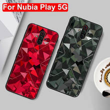 Funda mate delgada de camuflaje para ZTE Nubia Play 5G, carcasa trasera para Nubia Play 5G 2024 - compra barato
