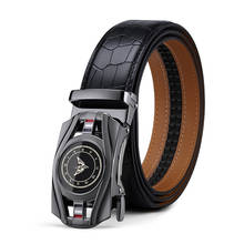 WILLIAMPOLO Men Belt Genuine Leather Automatic buckle Luxury Strap Belt for Men Designer Belts Men High Quality Fashion Belt 2024 - buy cheap