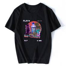 Vaporwave-Camisetas de estilo Retro para Hombre, masculina de estilo Vintage ropa de calle, con diseño de botella de Fiyi, Estética de verano 2024 - compra barato