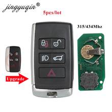 jingyuqin 5pcs for Land Rover LR2 LR4 for Range Rover Evoque Sport fit Jaguar Updated Smart Remote Car Key 315/433MHz KOBJTF10A 2024 - buy cheap