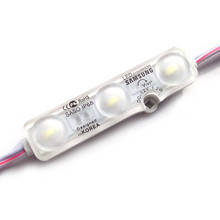 Módulo de luz led de inyección 5730 3LED 12V con lente impermeable IP68 1,2 W blanco, señal LED, banner de tienda 2024 - compra barato