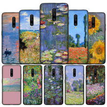 T40 Claude Monet Garden Lotus Silicone Soft Case for OnePlus 7 7T Pro 6T 6 5T 5 2024 - buy cheap