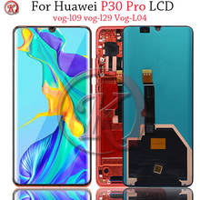 Huawei P30 Pro new edition VOG-L29 VOG-L09 VOG-L04 Pantalla Lcd + tactil + con marco negro Blanco 2024 - compra barato