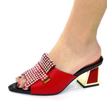 Zapatos Rojos De Mujer, Sandalias De tacón, Buty Damskie CR121, 2021 cm De altura, 6,5 2024 - compra barato