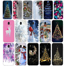 341FG Snowman Colorful Merry Christmas  Soft Silicone Tpu Cover phone Case for Samsung j3 j5 j7 2016 2017 j330 j2 j6 Plus 2018 2024 - buy cheap