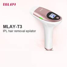 MLAY 3in1 малайский IPL лазерная эпиляция лобковые волосы удаления ЖК-дисплей Дисплей машина удаления волос бикини триммер электрический эпилятор дома Применение 2024 - купить недорого
