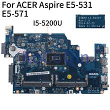 KoCoQin-placa base para portátil ACER, placa base para ACER Aspire E5-531, E5-571, I5-5200U, Z5WAH LA-B161P 2024 - compra barato