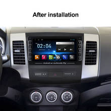 Автомагнитола 2DIN на Android 8,1, мультимедийный проигрыватель с GPS-навигацией для Mitsubishi Outlander Peugeot 4007, 2006, 2007-2010, 2011, без DVD 2024 - купить недорого