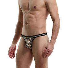 Sexy Gay Underwear Men T-panties Thin Semi-transparent Low Rise U Convex Pouch Briefs Shorts Cueca calzoncillo Large Size M-3XL 2024 - buy cheap