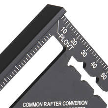 Aluminum Ruler Carpenter Square 7 Inch Measuring Layout Tool  for Teaching Daily UY8 2024 - buy cheap