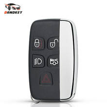 Dandkey Remote Key Shell 5 Buttons Case Replacement Fob For Land Rover Range Rover LR2 LR4 For Jaguar F-Pace F-Type XE XF XJ 2024 - buy cheap