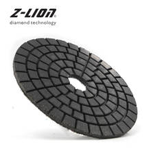 Z-LEAP 125mm Black Buffing Pad Last Step Diamond Polishing Disc Wet Use 5" Marble Granite Stone Abrasive Wheels Grinding Pad 2024 - buy cheap