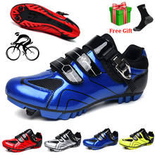 Zapatillas de Ciclismo profesionales para hombre y mujer, calzado deportivo para Bicicleta de montaña y Carretera, MTB 2024 - compra barato