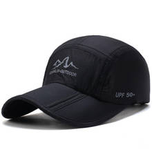 New GUANLIN-OUTDOOR letter printing baseball cap spring quick-drying folding caps outdoor sunshade hat snapback cap 2024 - buy cheap