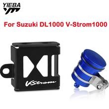 For Suzuki DL1000 V-Strom1000 2014 2015 2016 2017 2018 2019 Motorcycle Rear Brake Reservoir Cup Cap Oil Tank Cover Protection 2024 - buy cheap