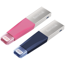 SanDisk USB Flash Drive iXPand OTG Lightning Connector U Disk USB 3.0 Stick 32GB 64GB 128GB Pen Drives MFi for iPhone & iPad 2024 - buy cheap