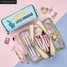 Super Large Capacity Pencil Case Cute Pencilcase School Pen Case Supplies Pencil Bag School Box Pencils Pouch Stationery 2024 - buy cheap