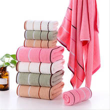 3pcs a Set Soft Cotton Bath Towels For Adults Absorbent Terry Luxury Hand Bath Beach Face Sheet Women Bathroom Basic Towels 2024 - buy cheap