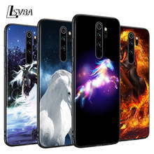 Bright Black Cover Cool Animal Horse For Xiaomi Redmi Note 9 9S 8T 8 7 6 5A 5 4X 4 Pro Max Phone Case 2024 - buy cheap