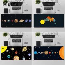 Maiya Top Quality cute cartoon Solar system Laptop Gaming Mice Mousepad Free Shipping Large Mouse Pad Keyboards Mat 2024 - buy cheap