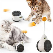 Juguete de equilibrio para gato, vaso columpio, rompecabezas interactivo divertido para gato, suministros para mascotas 2024 - compra barato