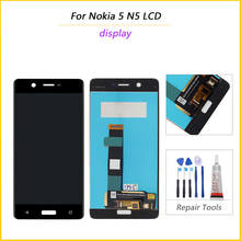 100% протестирован для Nokia 5 N5 дисплей сенсорный экран дигитайзер в сборе Замена для Nokia5 N5 TA-1008 TA-1030 TA-1053 сборка 2024 - купить недорого