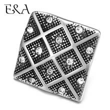 Stainless Steel Slider Beads Double Hole 5mm Square Rhinestone Slide Charms for Leather Bracelet Jewelry Making DIY Accessories 2024 - buy cheap