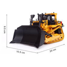 1:50 scale Engineering Crawler bulldozer Excavator Engineering Vehicle Machinery DieCast Die-cast metal alloy For Collection Toy 2024 - buy cheap