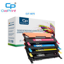 Compatible 4 colors toner cartridge for samsung 407s k407s CLT-407S CLT-K407S C407S Y407S CLP320/325 CLP-326/321N/CLX3186/3186N 2024 - buy cheap