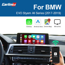 Carlinkit-decodificador para BMW X1 X2 X3 X4 X5 X6 X7, sistema EVO, CarPlay inalámbrico, Android, AirPlay Music, IOS14, envío gratuito por DHL For BMW All Series EVO system 2024 - compra barato