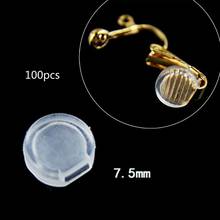 100Pcs Clear Earring Pads Silicone Comfort Earring Cushions for Clips on Earring F3MD 2024 - buy cheap