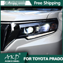 Headlights For Toyota Prado 2018-2020 LC150 DRL Head Lamp LED Bi Xenon Bulb Fog Lights Tuning Car Accessory 2024 - buy cheap