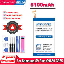 LOSONCOER EB-BG965ABE 5100mAh Battery For Samsung Galaxy S9 Plus G9650 G965 G965F G965A G965T G965S G965R4 G965V Battery 2024 - buy cheap